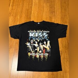Kiss Black Kids World Tour 2014 Tee